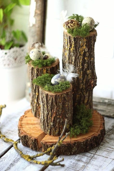 Rustic Easter Decor Ideas, Easter Terrarium, Takken Decor, Bird Nest Craft, Rustic Easter Decor, Easter Flower Arrangements, Easter Arrangement, نباتات منزلية, Easter Wallpaper