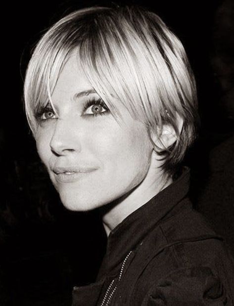 Haircut Trends Sienna Miller Short Hair, Celebrity Pixie Cut, Mullet Hair, Fine Straight Hair, Short Blonde Haircuts, Haircut Inspiration, Trending Haircuts, Short Haircut, Short Blonde