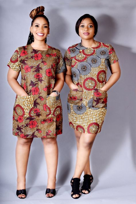 African Print Shift Dress, Simple Kitenge Short Dress, Simple Straight Dress African Wear, Simple Kitenge Dress Design, Straight African Dresses, Simple African Print Dress, Straight Dresses For Women, Simple Straight Dress, Straight Dress Styles