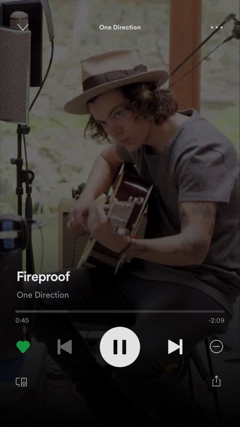 fireproof Fireproof One Direction, Harry Styles Playing Guitar, Spotify Template, One Direction 2014, One Direction Photoshoot, One Direction Albums, 1d Songs, One Direction Music, One Direction Lyrics