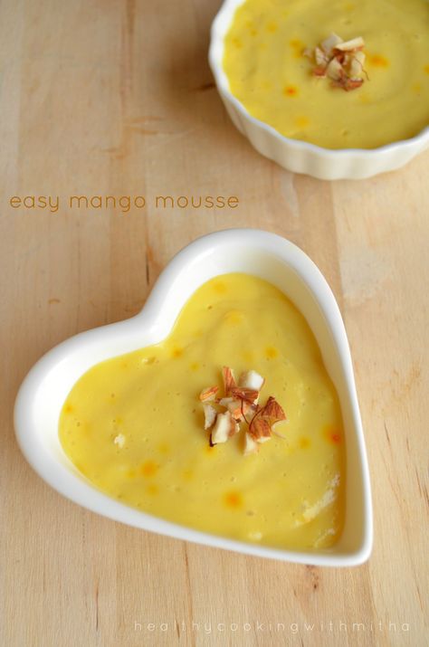 Mango Mousse, Popular Desserts, Mango Recipes, Agar Agar, Indian Sweet, Indian Desserts, Indian Sweets, The Chef, Indian Cooking