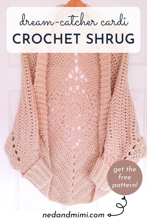 Chunky Crochet Shrug Pattern Free, 3 Ply Yarn Crochet Patterns, Knit Dog Sweater Free Pattern, Free Shrug Crochet Pattern, Crochet Kimono Pattern Free, Crochet Dog Vest, Crochet Shrug Free Pattern, Shrug Tutorial, Crochet Shrug Pattern Free