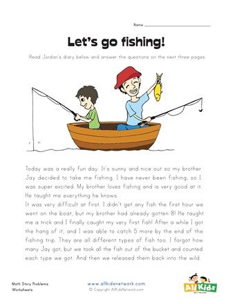 Read Jordan’s diary about his fishing trip and answer the questions on the following pages. Niqab Fashion, Stylish Kids Outfits, Printable Activities For Kids, Hunting Trip, S Diary, Going Fishing, Seasonal Crafts, Reading Passages, Niqab