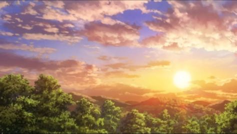 Sunrise Background, Forest People, Episode Interactive Backgrounds, Anime City, Dr Stone, Anime Screenshots, Anime Scenery Wallpaper, Light Painting, Fantasy Landscape