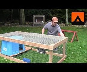 How to make a simple, inexpensive rabbit hutch without breaking the bank. Diy Rabbit Hutch Indoor, Rabbit Cages Outdoor, Rabbit Hutch Plans, Diy Rabbit Cage, Rabbit Hutch Indoor, Diy Rabbit Hutch, Rabbit Pen, Outdoor Rabbit Hutch, Rabbit Enclosure