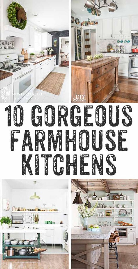 Farmhouse Design Ideas, Farmhouse Kitchens, Farmhouse Style Kitchen, Kitchen Redo, Farmhouse Kitchen Decor, Kitchen Remodel Idea, Farmhouse Living, Farmhouse Design, Kitchen Designs