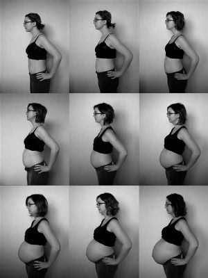 Like Pregnancy Month, Pregnancy Tracking, Month Photos, Pregnancy Progression, Pregnancy Bump, Baby Bump Photos, Pregnancy Labor, Maternity Photoshoot Poses, Bump Photos