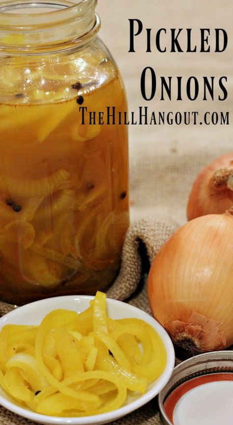 Pickled Vidalia Onions, Cooking Dishes, Vidalia Onions, Pickled Onions, A Miracle, Sweet Onion, Canning Recipes, Southern Recipes, The Hill