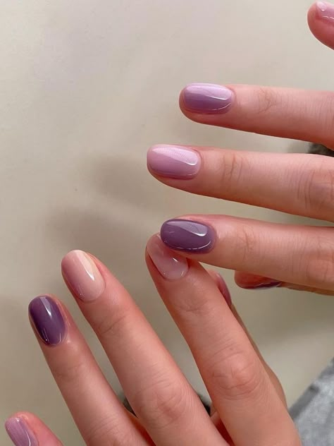 Purple Nail Design, Random Nails, Purple Gel Nails, Purple Manicure, Nail Designs And Colors, Violet Nails, Lilac Nails, Purple Nail Designs, Lavender Nails