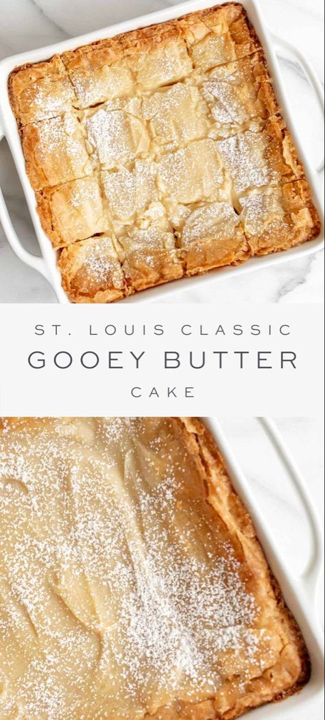 St Louis Gooey Butter Cake, Dessert Kabobs, Smores Dessert, Gooey Butter, Julie Blanner, Gooey Butter Cake, Butter Cake Recipe, Creative Baking, Oreo Dessert