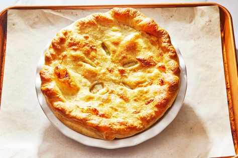 Deep Dish Pot Pie, Chicken Pot Pie Recipe With Pie Crust, Old Fashion Chicken Pot Pie, Ina Garten Chicken Pot Pie, Chicken Pot Pie Recipe Easy, Pie Pastry, Breakfast Party Foods, Easy Dinner Casseroles, Easy Chicken Pot Pie