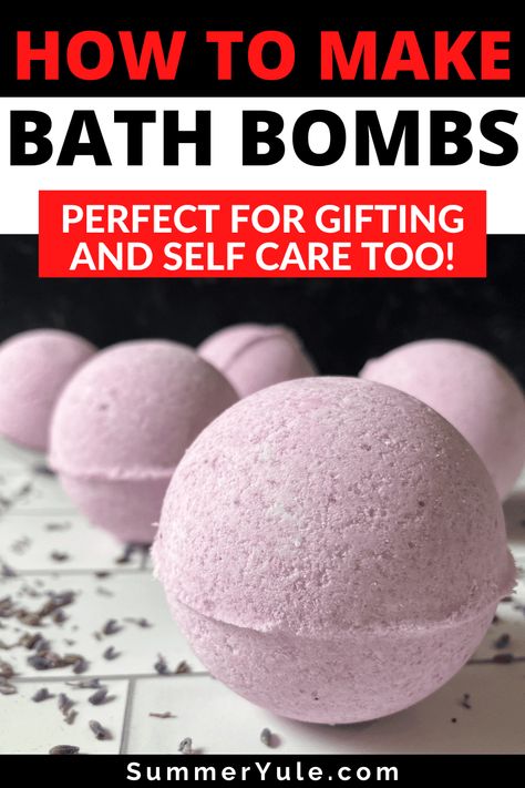 Learn how to make bath bombs! This DIY bath bombs recipe is fun for older kids, tweens, teens, and adults. Aside from how to make a bath bomb, you’ll also learn about ingredients for bath bombs, how long do homemade bath bombs last, how to store homemade bath bombs, and more. I failed for years making DIY bath bombs with various bath bomb recipes before trying this one. It’s the best! Diy Bath Bomb Recipe, Bath Boms Diy, Diy Bath Bomb, Bath Bomb Recipe, Bath Boms, Bath Bomb Ingredients, Bath Recipes, Bombe Recipe, Homemade Bath