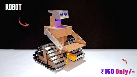 Homemade Robot, Make A Robot, Diy Robot, A Robot, A House, To Learn, At Home