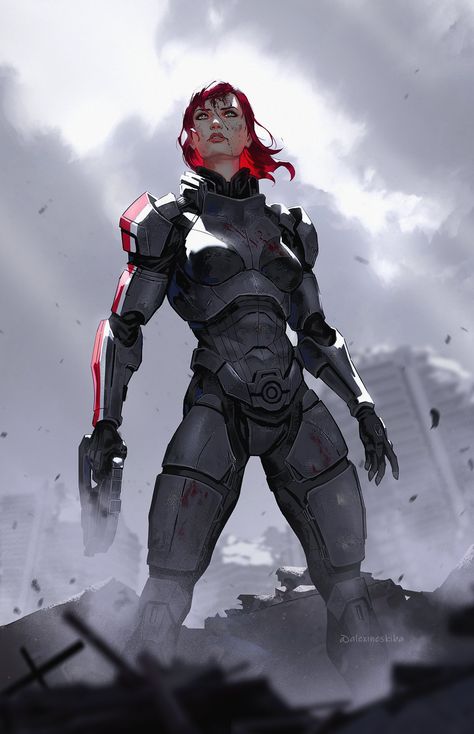 Femshep Wallpaper, Femshep X Tali, Mass Effect Femshep, Mass Effect Fanart, Mass Effect Wallpaper, Starfinder Characters, Mass Effect 4, Tali Mass Effect, Punk Academia