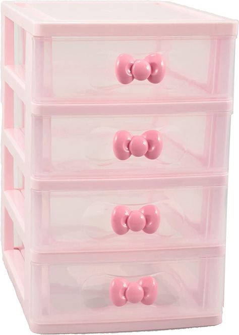 Hello Kitty Room Decor, Cute Storage Boxes, Hello Kitty Bedroom, Hello Kitty Videos, File Boxes, Organizer Bathroom, Hello Kitty Rooms, Wood Hanger, Pink Room Decor