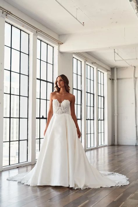 Serene - Nariah | Luv Bridal Bridal Showroom, Madi Lane, Ball Gown Skirt, Princess Wedding Dress, Traditional Bride, Princess Bride, Satin Wedding, Book An Appointment, Lace Bodice