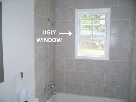 Bathroom Niche Under Window, Window In The Shower Solution, Shower With A Window In It, Tiled Shower With Window, Window Inside Shower Ideas, Shower With Window Remodel, Shower With Window In It, Shower In Front Of Window, Bathroom Shower With Window