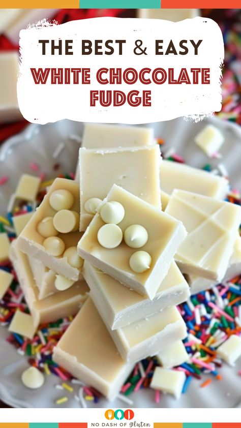 Discover the joy of making Easy White Chocolate Fudge with just 3 ingredients! This no-bake, creamy delight is perfect for satisfying sweet cravings or making a thoughtful homemade gift. Ideal for busy days, it combines white chocolate, sweetened condensed milk, and butter into a smooth, rich treat that sets in the fridge. Ready in just a few hours, it's a foolproof recipe for any occasion. Pin now for an effortless dessert that's sure to impress. Don't forget to save and share! White Chocolate Fudge Easy, White Chocolate Almond Fudge, White Chocolate Fudge Condensed Milk, White Fudge Recipe Easy, Condensed Milk Fudge 3 Ingredients, Easy Fudge Recipe With Condensed Milk, Chocolate Sweetened Condensed Milk, White Chocolate Recipes Easy, Chocolate Fudge Recipes Easy