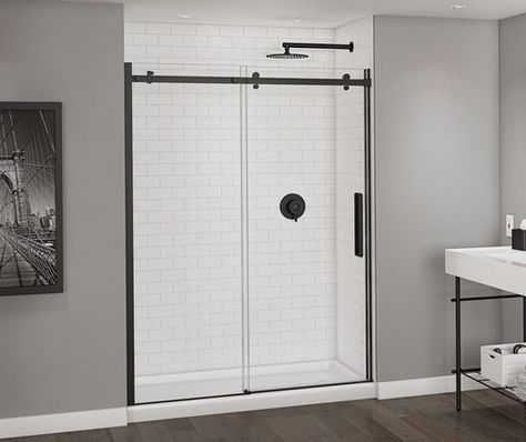 Swanstone: High-Performance Solid Surface to transform your bathroom or kitchen Swanstone Shower Walls, Swanstone Bathroom, Subway Tile Patterns, Shower Wall Kits, Bathtub Surround, Master Bath Shower, Bathroom Shower Walls, Shower Wall Panels, Shower Walls