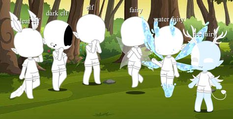 Gacha Club Mythical Creatures, Gacha Species Ideas, Gacha Club Fairy Outfit, Gacha Club Species, Gacha Club Species Ideas, Gacha Species, Gacha Hacks, Creepy Faces, Fairy Outfit