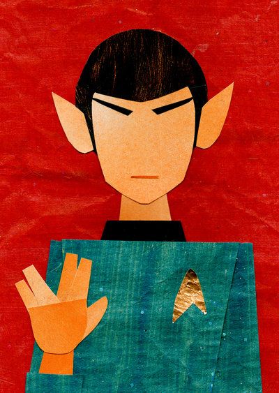 Mr. Spock paper art by botjira Spock Fanart, Live Long And Prosper, Star Trek Original Series, Star Trek Art, Star Trek Original, Star Trek Universe, Star Trek Tos, Geek Art, We Are The World