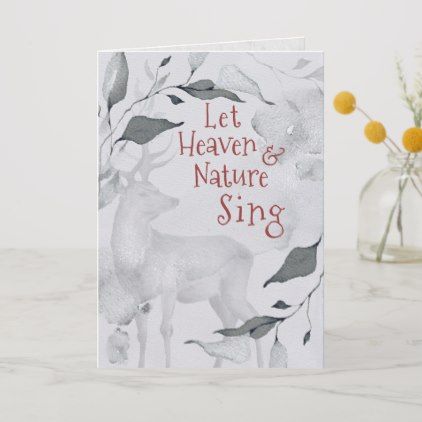 Spiritual Christmas Cards, Inspirational Quotes Christmas, Let Heaven And Nature Sing, Spiritual Christmas, Spiritual Holidays, Christmas Quotes Inspirational, Quotes Christmas, Christmas Cards Photo, Faith And Hope