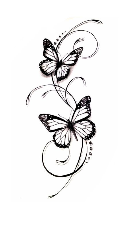 Feather And Butterfly Tattoos For Women, Butterfly Tattoo Thigh For Women, Butterfly Tattoo Forearm For Women, Butterfly And Dragonfly Tattoo, Tattoo Brazo Mujer, Half Sleeve Tattoos Sketches, Butterfly With Flowers Tattoo, Butterfly Tattoo Stencil, Cute Thigh Tattoos