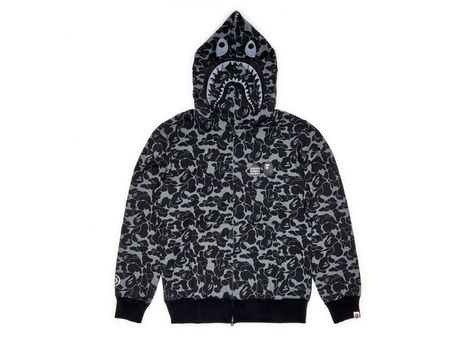 Bape Shark, Dover Street Market, Street Market, Hot Sneakers, Jordan Retro, Full Zip Hoodie, Piece Of Clothing, Black Hoodie, Zip Hoodie