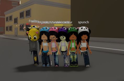 Da Hood Background Roblox Game, Roblox Group Pfp Y2k, Roblox Friend Group, Roblox Fit Ideas, Roblox Matching, Mine Love, Roblox Group, Emo Fits, Matching Fits