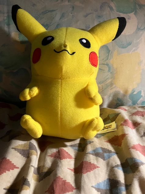 This is my stuffed animal Pika Stuffed Animal, Pikachu, Animals, Fictional Characters, Quick Saves, Art