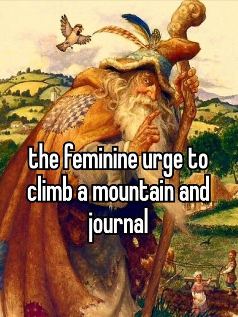 AND MAYBE BURY THE JOURNAL SOMEWHERE. Its a win win situation - 1) privacy, my family wont find it, and i wont sign it so no one knows who wrote it 2) if someone does find it, theyll have access to the deepest lore ever and character development will occur 😩 ;;;; whimsical wizard meme sage mage meme whisper meme journal Wizard Vibes, Wizard Core, Wizard Oc, Whimsical Wizard, Wizard Aesthetic, Whimsical Characters, Whisper Meme, Feminine Urge, Win Win Situation