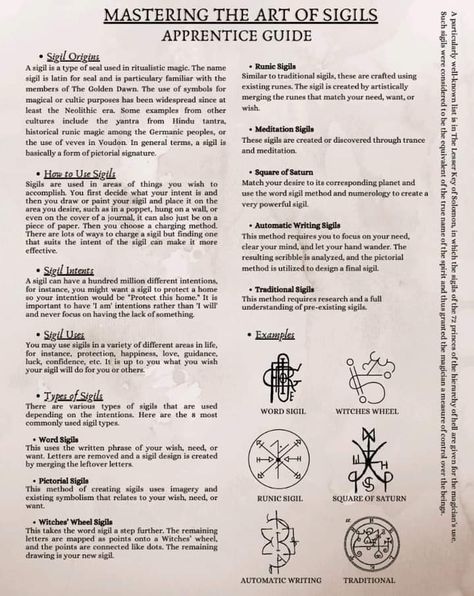 Alchemy For Beginners, Witchcraft Knowledge For Beginners, Weather Witchcraft, Witch Sigils, Wicca Runes, Witches Runes, Divination Witch, Witchcraft Diy, Witchcraft Spells For Beginners