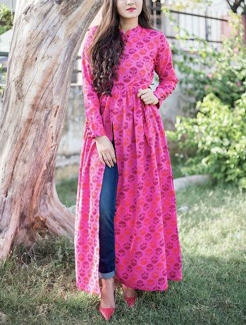 25 Top And Best Branded Kurtis Collection For Ladies | Styles At Life Orang India, Casual Kurtis, Indian Kurti Designs, Gaun Fashion, Kurti Designs Latest, Long Kurti Designs, Cotton Kurti Designs, Kurti Designs Party Wear, Kurta Designs Women