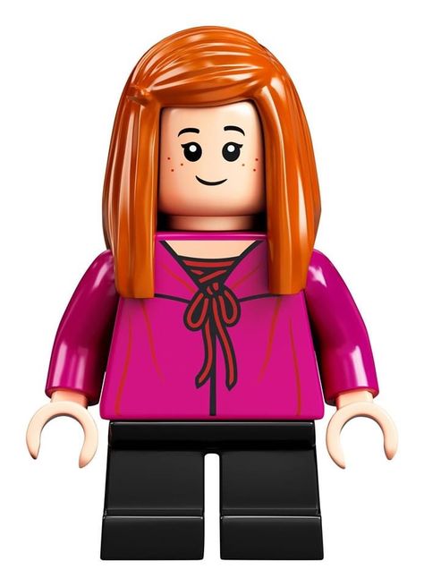 Drawing Lego People, Red Hair Fringe, Lego Friends Pictures, Lego Character Icons, Emma Lego Friends, Lego Friends Olivia, Lego Girls, Lego People, Lego Harry Potter