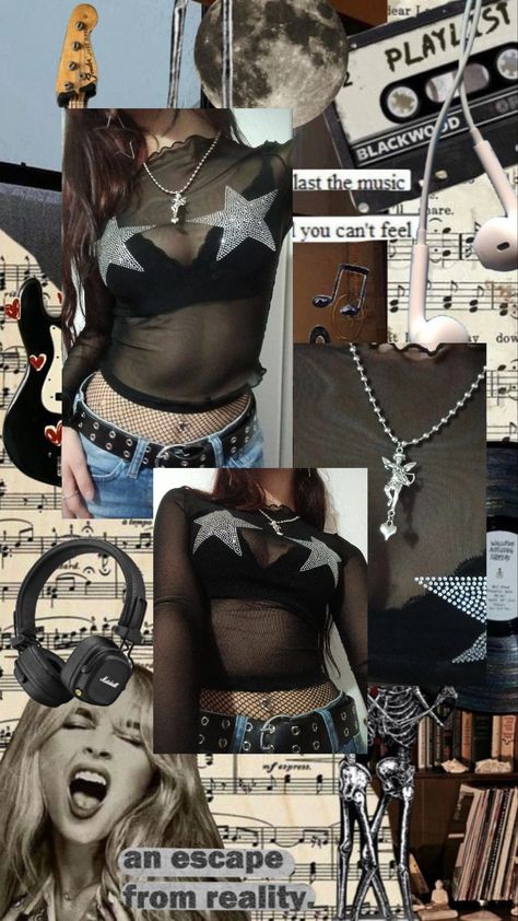 Downtown girl aesthetic rockstars girlfriend aesthetic wallpaper outfit inspo grunge aesthetic jewelry Rockstar Girlfriend Wallpaper, Punk Rock Aesthetic Wallpaper, Punk Girl Aesthetic, Rock Girl Aesthetic, Grunge 90s Aesthetic, Outfit Inspo Grunge, Zoe Core, Rockstars Girlfriend, Punk Rock Aesthetic