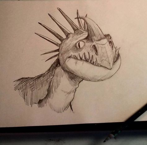 Ur Dragon, Httyd Art, Dragon Sketch, Httyd Dragons, Dragon Trainer, Easy Drawings Sketches, Dragon Drawing, Book Dragon, Dessin Adorable