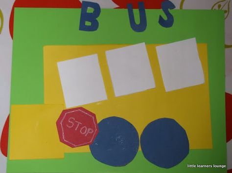 School Bus Art, School Bus Crafts, Bus Crafts, September Crafts, Community Helpers Theme, Community Helpers Preschool, Bus Art, Transportation Crafts, Transportation Preschool