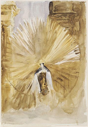 St. Teresa of Avila painting by John Singer Sargent-St. Teresa is a Doctor of the Church, a great mystic, and a trustworthy guide to learning prayer. She has a mother's heart and concern for everyone who comes to her.