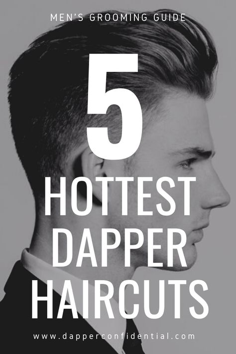 Need a new haircut but not sure what suits you? Read the article for tips and inspiration from your favorite celebrities. #dapper #men #style Disconnected Quiff Men's Hairstyle, Dapper Mens Haircut, Men’s Dapper Haircut, Mens Dapper Haircut, Rob Lowe Haircut, Classic Gentleman Haircut, Pilot Haircut Men, Classic Mens Hairstyles Vintage Hair, Dapper Hairstyles Men