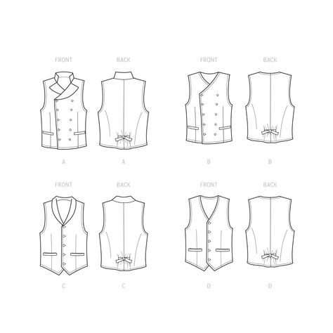 Men's Vests, Men Waistcoat, Vest Sewing Pattern, Double Breasted Vest, Mens Waistcoat, Double Breasted Waistcoat, Men's Waistcoat, Sewing Cabinet, Mens Vests