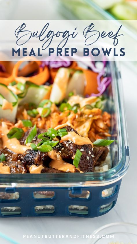 Bulgogi Beef Bowl Korean Food Bulgogi, Bulgogi Bowl, Steak Marinated, Bulgogi Marinade, Bulgogi Sauce, Korean Bulgogi, Beef Bowl, Bulgogi Recipe, Asian Meals