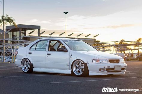 Nissan Sentra B14 Rocket Bunny Nissan Sentra Custom, Nissan B14, Sentra Nissan, Nissan Sentra B13, B13 Nissan, Rad Racer, Customized Cars, Rocket Bunny, Nissan Sunny