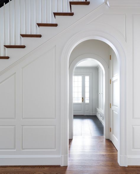 McLean House — McNamara Builders Center Hall Colonial Entryway, Colonial Entryway, Center Hall Colonial, New Canaan, Studio Mcgee, New Builds, Future House, Entryway, Stairs