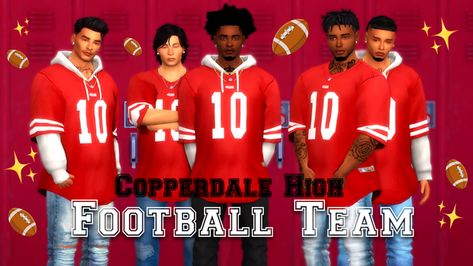 Xureila Sims 4 Cc, Afro Hair Sims 4 Cc, Sims 4 Afro Hair, Cas Background, Deep Winter Palette, High School Football Player, Sims 4 Male Clothes, Sims 4 Challenges, Tumblr Sims 4