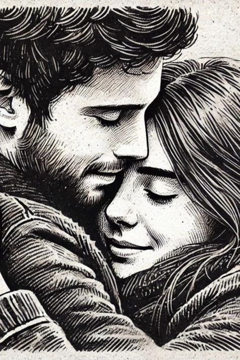 Cute Sketches Of Couples, Romantic Sketches Couple, Unique Drawings With Meaning, Cute Poems For Your Boyfriend, Sketches Of Love Couples, Love Drawing For Boyfriend, Cute Poems, Poems For Your Boyfriend, Relationship Drawings