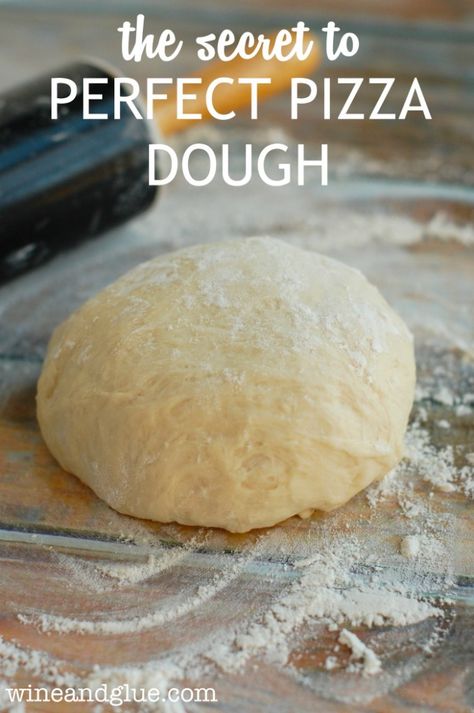 The Secret To Perfect Pizza Dough Perfect Pizza Dough Recipe, 2 Ingredient Pizza Dough, Homemade Pizza Dough Easy, Best Pizza Dough Recipe, Perfect Pizza Dough, Dinner Favorites, Best Pizza Dough, Easy Homemade Pizza, Savory Meals