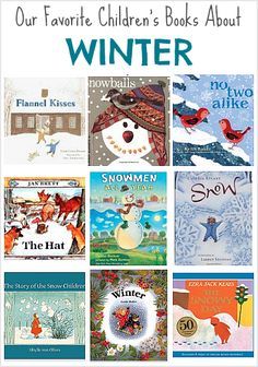 Popular children's picture books for winter: including books by Jan Brett, Lois Ehlert, and Cynthia Rylant! Winter Books, Winter Preschool, Preschool Books, Winter Themed, Children's Literature, Noel Christmas, Winter Fun, Winter Crafts, Winter Activities