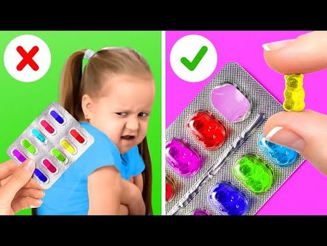 Diy Fashion Videos, Diy Crafts For Girls, Diy Crafts Life Hacks, 5 Min Crafts, Doll Diy Crafts, Kid Hacks, Crafts Videos, Diy Crafts For Kids Easy, Origami Crafts Diy