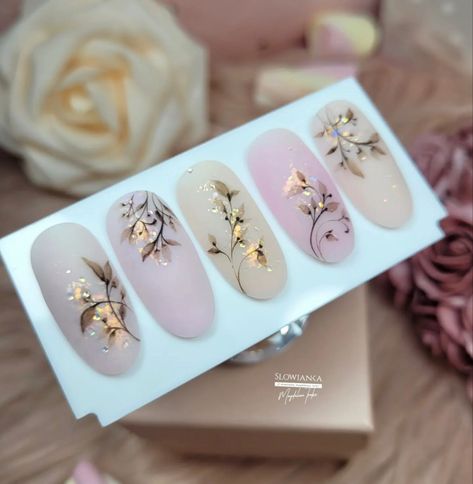 Beach Nails Art, Nail Art Noel, 2023 Beach, Beach Nail Art, Water Color Nails, Fancy Nails Designs, Rose Gold Nails, Christmas Nails Acrylic, Pretty Nail Art