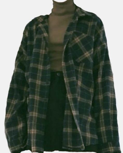 Flanel Outfit Aesthetic, Big Jacket Outfits, Big Flannel Outfit, Flannel Jacket Outfit, Green Flannel Outfit, Plaid Flannel Outfit, Flannel Aesthetic, Story Script, Mom Outfits Fall